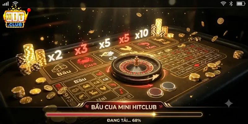 Bầu Cua Mini Hitclub Chơi Siêu Vui, Thưởng Liền Tay Mỗi Ngày