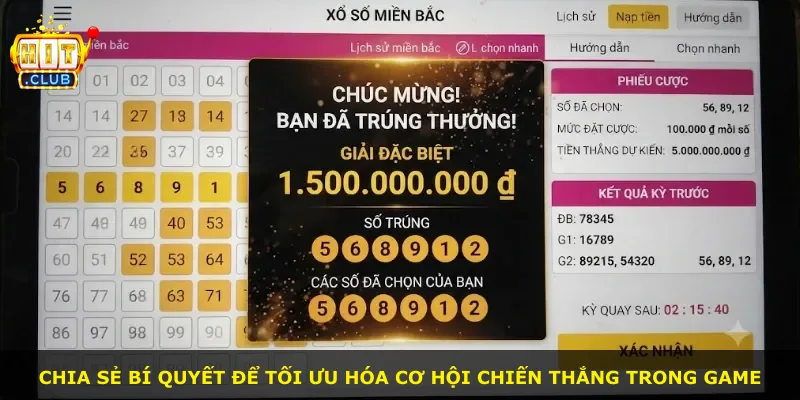 Chia sẻ bí quyết để tối ưu hóa cơ hội chiến thắng trong game