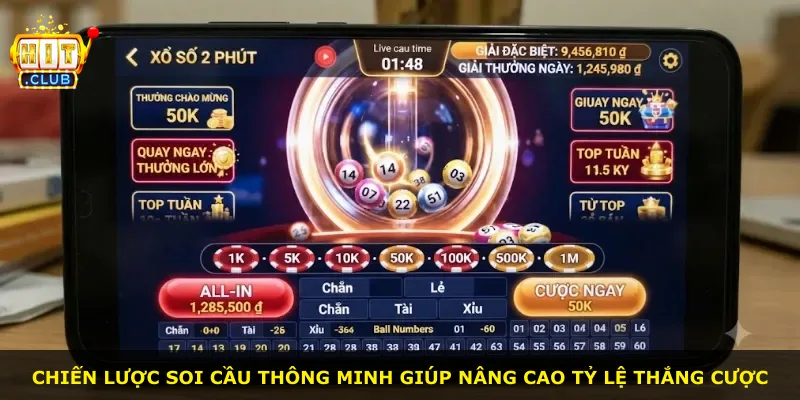 Chiến lược soi cầu thông minh giúp nâng cao tỷ lệ thắng cược