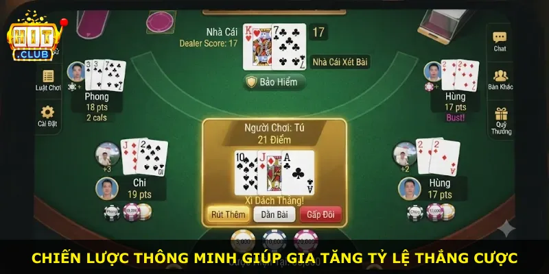 Chiến lược thông minh giúp gia tăng tỷ lệ thắng cược