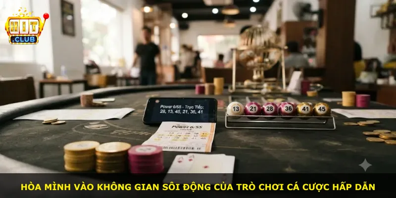 Hòa mình vào không gian sôi động của trò chơi cá cược hấp dẫn