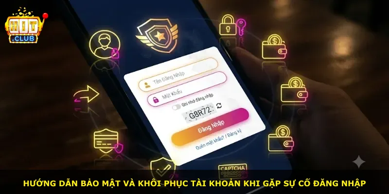 Hướng dẫn bảo mật và khôi phục tài khoản khi gặp sự cố đăng nhập