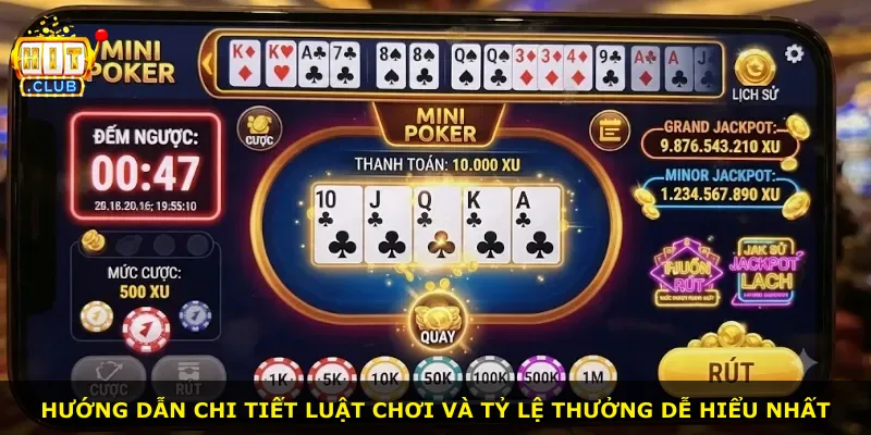 Hướng dẫn chi tiết luật chơi và tỷ lệ thưởng dễ hiểu nhất