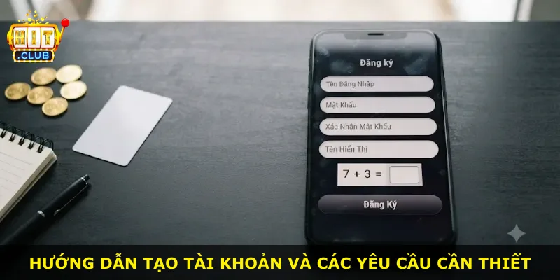 Hướng dẫn tạo tài khoản và các yêu cầu cần thiết
