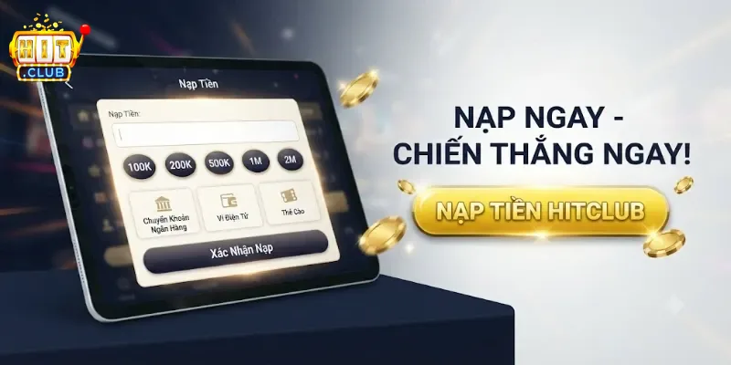 Nạp Tiền Hitclub An Toàn, Nhận Tiền Nhanh Chỉ Trong Vài Phút
