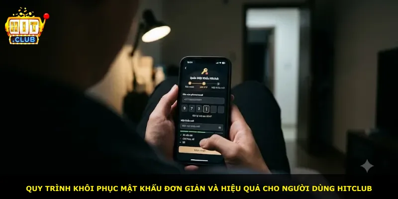Quy trình khôi phục mật khẩu đơn giản và hiệu quả cho người dùng Hitclub