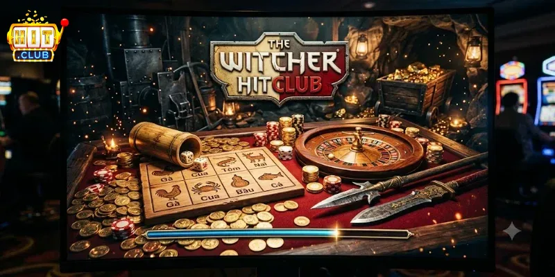 The Witcher Hitclub Chinh Phục Người Chơi Với Slot Game Chủ Đề Huyền Thoại