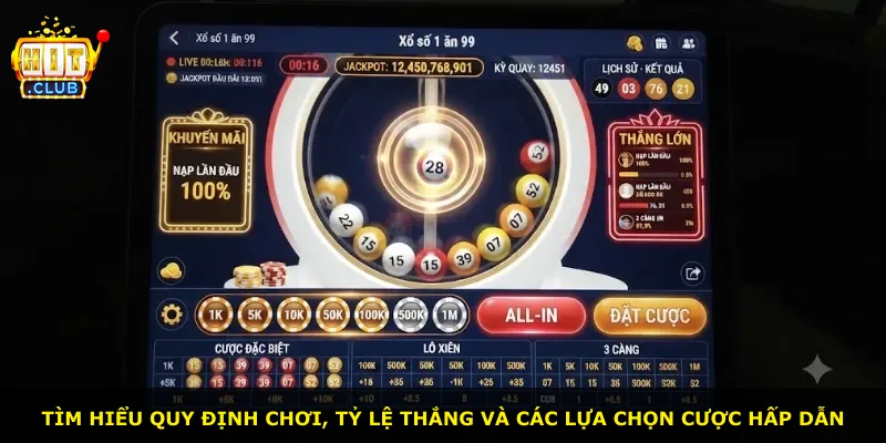 Tìm hiểu quy định chơi, tỷ lệ thắng và các lựa chọn cược hấp dẫn