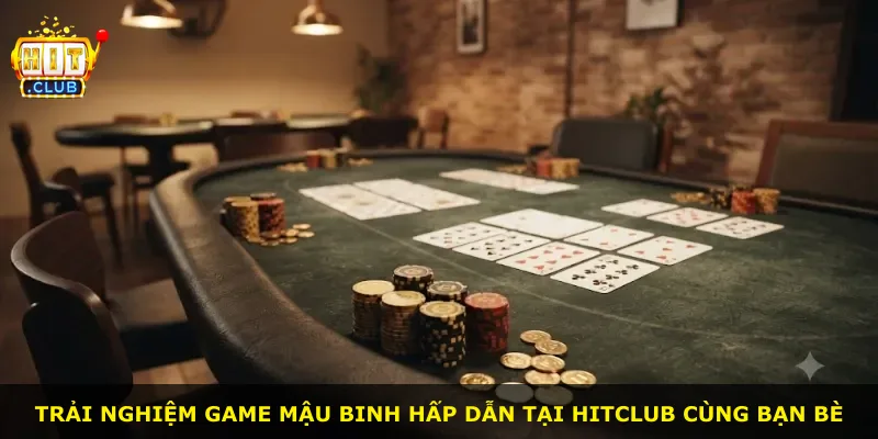 Trải nghiệm game mậu binh hấp dẫn tại Hitclub cùng bạn bè