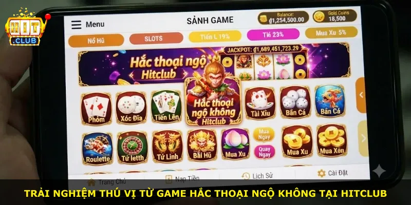 Trải nghiệm thú vị từ game Hắc Thoại Ngộ Không tại Hitclub